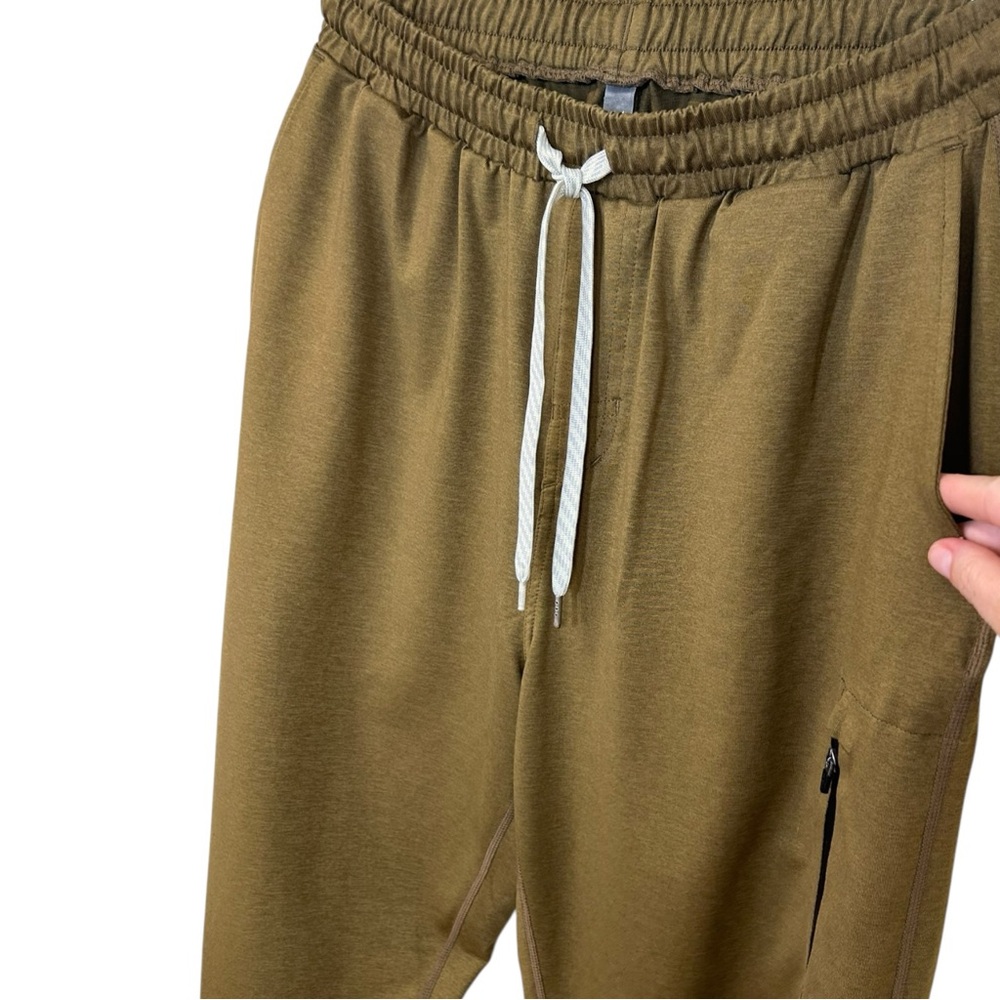 Vuori - Men’s ‘Sunday Performance Jogger’ in ‘Java Heather’ - Brown, Medium - Picture 10 of 14
